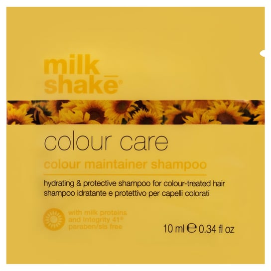 Milk Shake Color Care Maintainer Shampoo szampon do włosów farbowanych, nawilżeniie, ochrona koloru i regeneracja, 10 ml Milk Shake