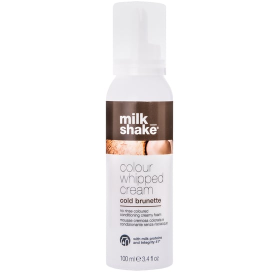 Milk Shake Color Whipped Cold Brunette odżywcza pianka koloryzująca do włosów zimny brąz 100ml odżywia regeneruje Milk Shake