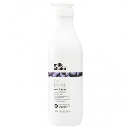 Milk Shake Icy Blond Conditioner, Odżywka Ochładzająca Włosy z Czarnym Pigmentem, 1000ml Milk Shake