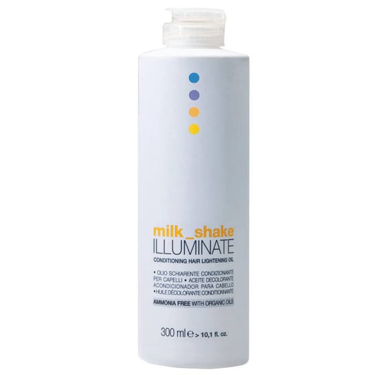 Milk Shake, Illuminate Lightening Oil, Odżywczy Olejek Rozjaśniający o 3-4 Tony, Bez Amoniaku, 300ml Milk Shake