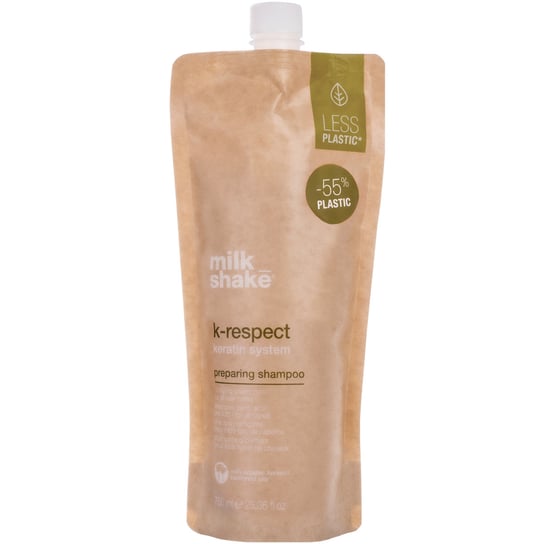 Milk Shake K-Respect Keratin System Preparing Shampoo Szampon do włosów 750ml przygotowuje do zabiegu wygładzania Milk Shake