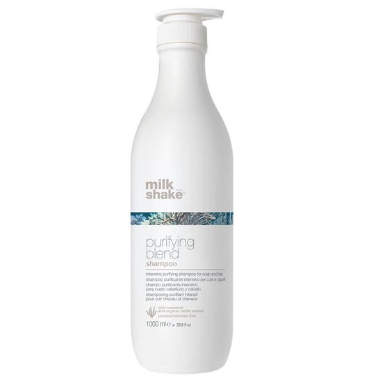 Milk Shake, Purifying Blend Shampoo, Intensywnie oczyszczający szampon do skóry głowy i włosów, 1000ml Milk Shake