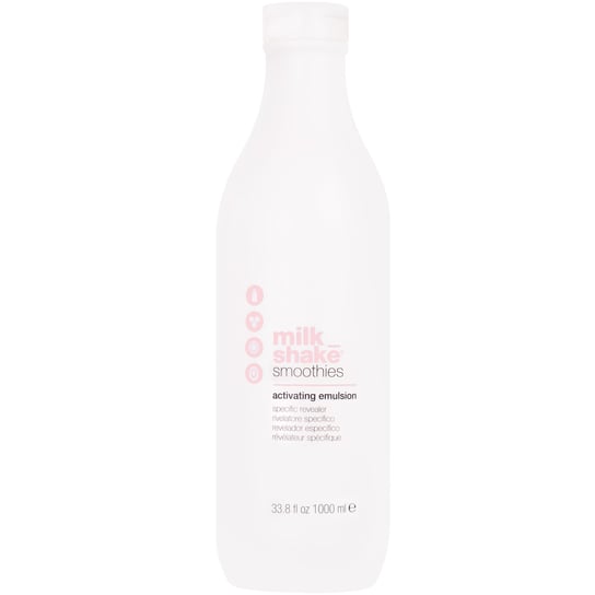 Milk Shake Smoothies Activating Emulsion 1000ml emulsja utleniająca do farby bez amoniaku, deliaktna i bezpieczna Milk Shake