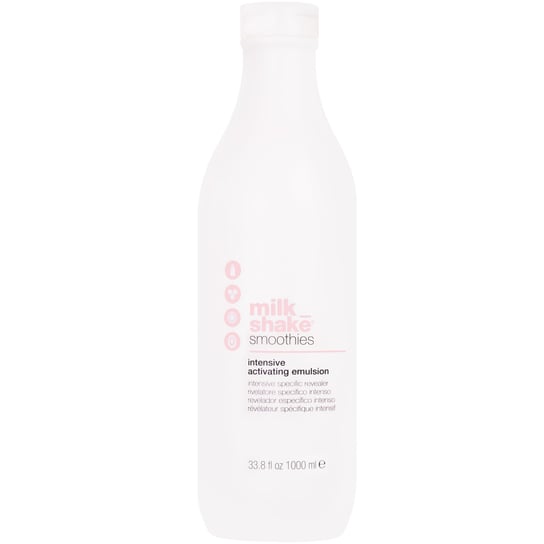 Milk Shake Smoothies Intensive Activating Emulsion 1000ml emulsja utleniająca do farby bez amoniaku,  bezpieczna Milk Shake