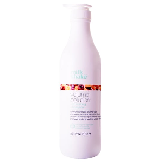 Milk Shake Volume Solution Shampoo Szampon unoszący u nasady 1000ml nadaje połysku i miękkości, nawilża, wygładza Milk Shake