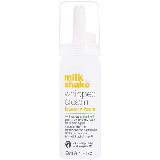 Milk Shake Whipped Cream Leave-In Foam, Profesjonalna, mleczna odżywka bez spłukiwania w piance, 50 ml Milk Shake