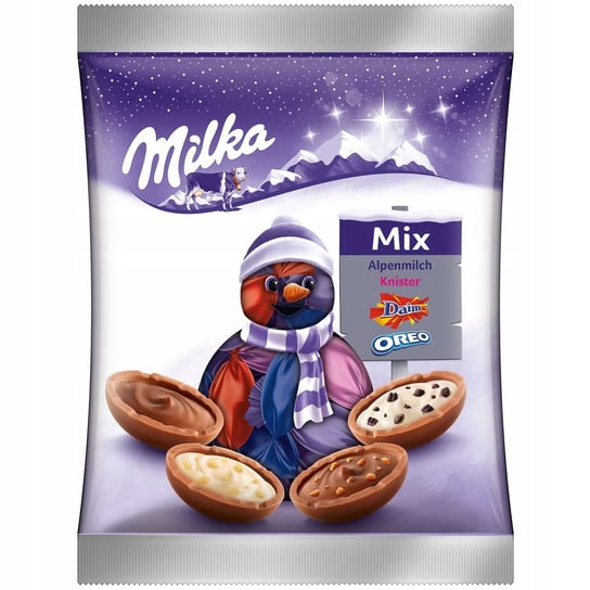 Milka Bonbons Bombki Cukierki Na Choinkę Mix Mikołaj Święta Daim Oreo 132G Milka