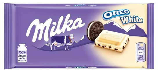 Milka czekolada biała oreo 100g Inna marka
