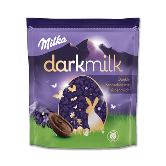 Milka Darkmilk jajeczka nadziewane kremem kakao 100g Milka