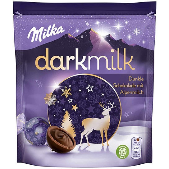 Milka Darkmilk praliny nadziewane kremem kakao100g Mondelez