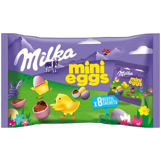 Milka Mini Eggs draże 8paczek 253g Milka