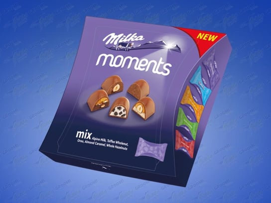 Milka moments mix pralin czekoladki 97g Milka