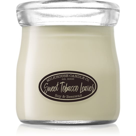Milkhouse Candle Co. Creamery Sweet Tobacco Leaves świeczka zapachowa Cream Jar 142 g Inna marka