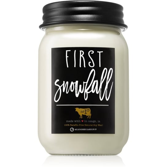 Milkhouse Candle Co. Farmhouse First Snowfall świeczka zapachowa Mason Jar 369 g Inna marka
