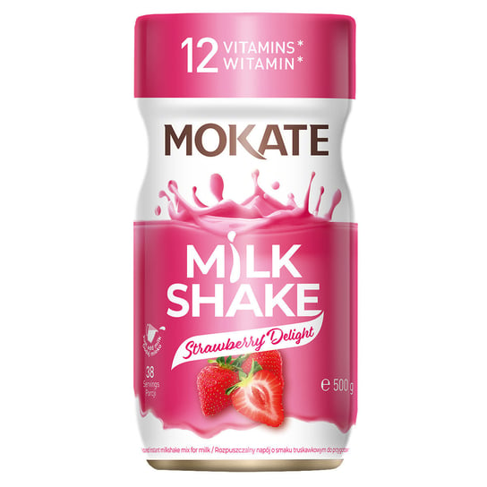 Milkshake Mokate O Smaku Truskawkowym 500 G Mokate