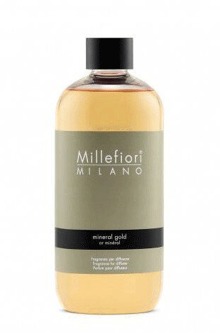 Millefiori Uzupełniacz Do Patyczków Zapachowych Mineral Gold 500 ml Millefiori
