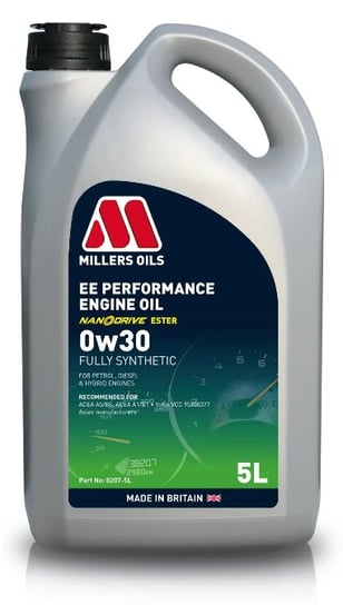 Millers Ee Performance 0W30 5L Millers Oils