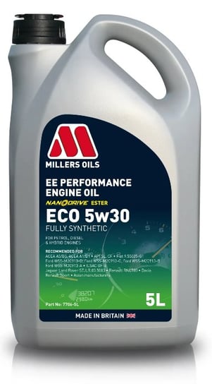 Millers Ee Performance Eco 5W30 5L Millers Oils