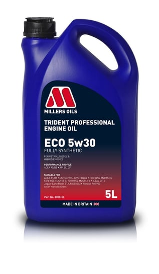 Millers Trident Professional Eco 5W30 Fs 5L Millers Oils