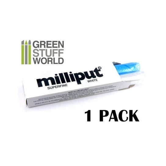 Milliput, Super Fine White, Masa epoksydowa 113 g , 10+ Milliput