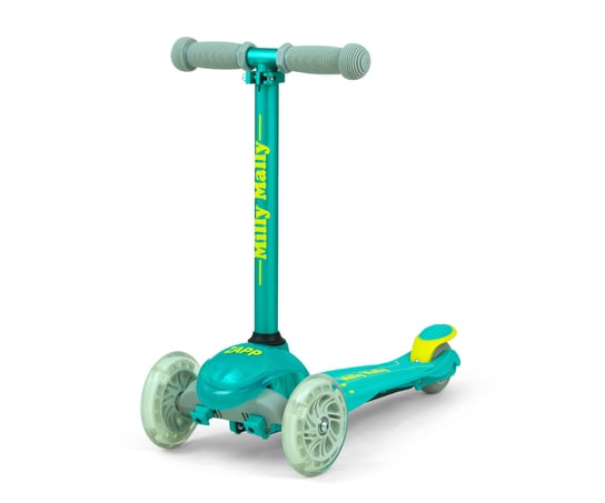 Milly Mally, Hulajnoga trójkołowa, Scooter Zapp, turkusowy Milly Mally