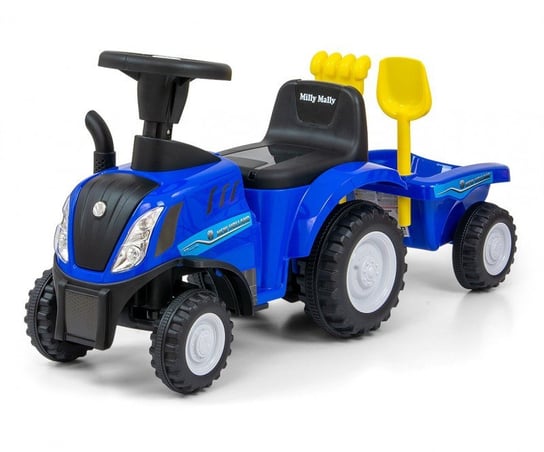 Milly Mally Jeździk Pojazd New Holland T7 Traktor niebieski Milly Mally