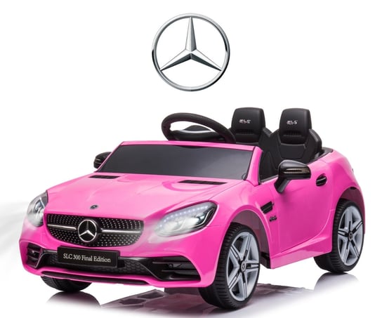 Milly Mally Pojazd na akumulator Mercedes-Benz SLC Pink Milly Mally