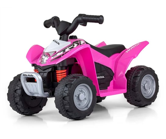 Milly Mally Pojazd na akumulator Quad HONDA ATV Pink Milly Mally