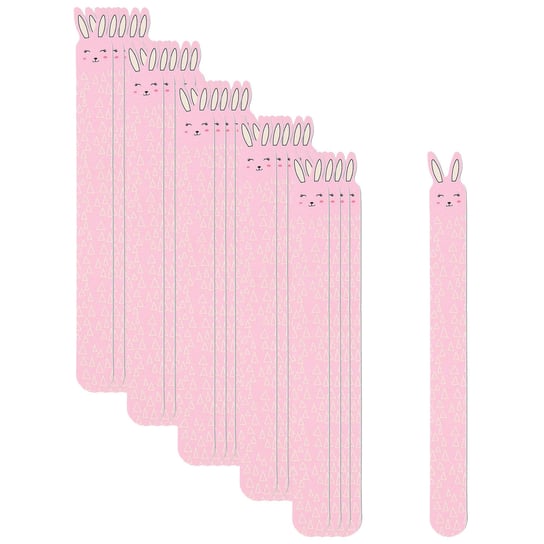 MIMO by Tools For Beauty, Papierowy pilniczek do paznokci – króliczek , 25 szt. Tools For Beauty