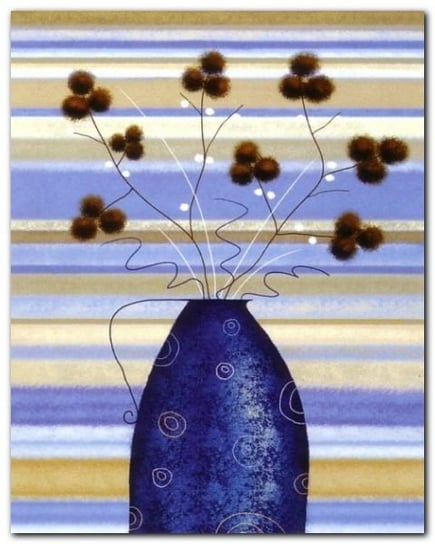 Mimosa In Blue plakat obraz 40x50cm Wizard+Genius