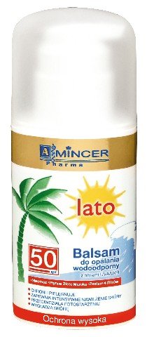 Mincer Pharma, balsam do opalania wodoodporny, SPF 50, 100 ml Mincer Pharma