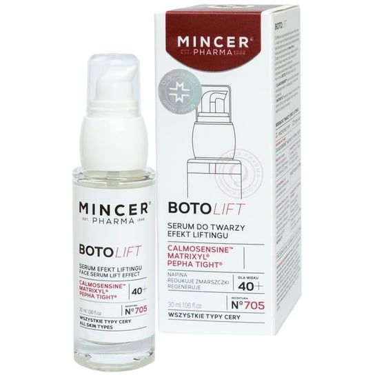Mincer Pharma, BotoLift X 40+, serum do twarzy nr 705, 30 ml Mincer Pharma
