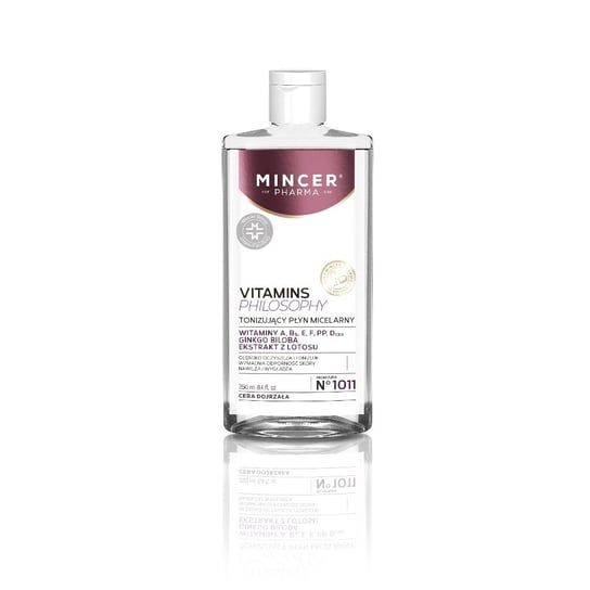 Mincer Pharma, Vitamins Philosophy, płyn micelarny tonizujący nr 1011, 250 ml Mincer Pharma