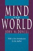 Mind and World Mcdowell John