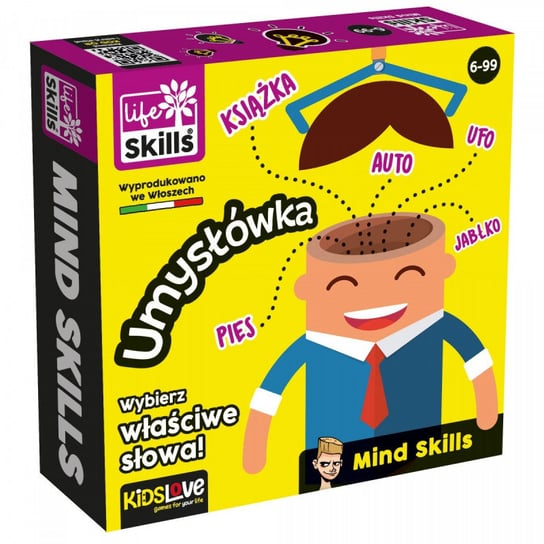 Mind Skills Umysłówka gra planszowa Lisciani Lisciani