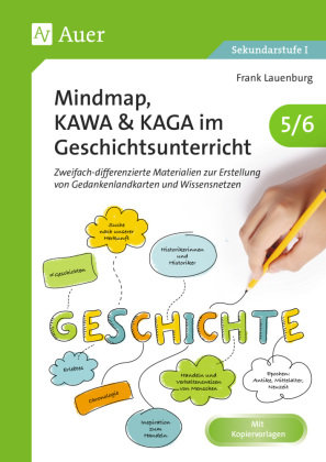 Mindmap, KAWA, KAGA im Geschichtsunterricht 5-6 Auer Verlag in der AAP Lehrerwelt GmbH