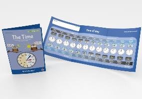 mindmemo Lernfolder - TIME - What's the time? - Die Uhrzeit auf Englisch lernen - Zusammenfassung Henry Fischer, Philipp Hunstein
