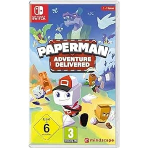 MINDSCAPE Paperman: Przygoda dostarczona, Nintendo Switch PlatinumGames