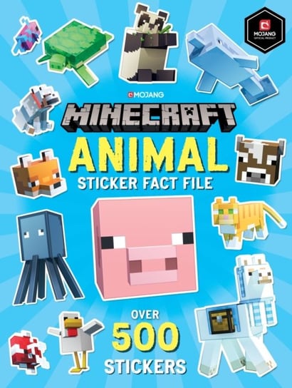 Minecraft Animal Sticker Fact File Opracowanie zbiorowe