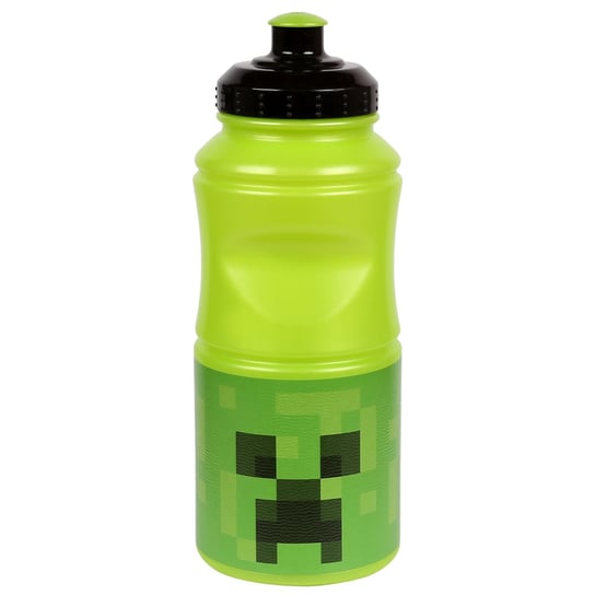 Minecraft, Creeper zielony bidon, plastikowy bidon 380ml Minecraft