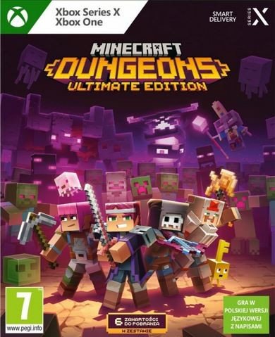 Minecraft Dungeons Ultimate Edition Pl, Xbox One, Xbox Series X Microsoft