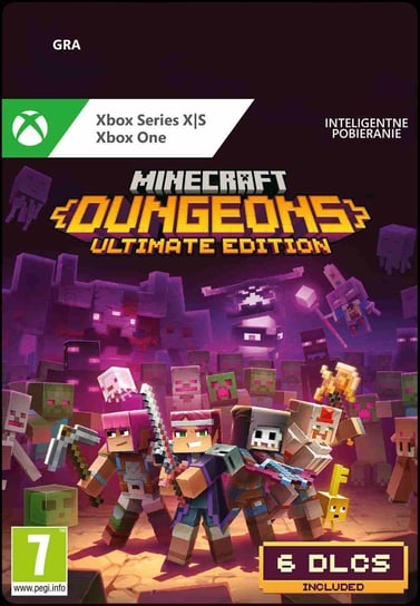 Minecraft Dungeons Ultimate Edition Xbox Series X/S/One - kod aktywacyjny - 15 Urodziny Minecraft Microsoft Corporation