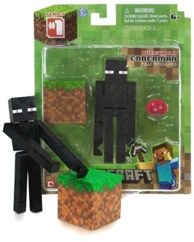 Minecraft, figurka Enderman + akcesoria Minecraft