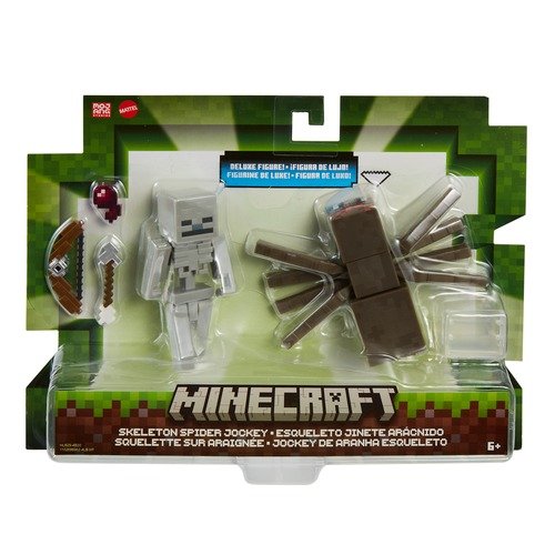 Minecraft, figurka, Skeleton i Spider, HLB29 Minecraft