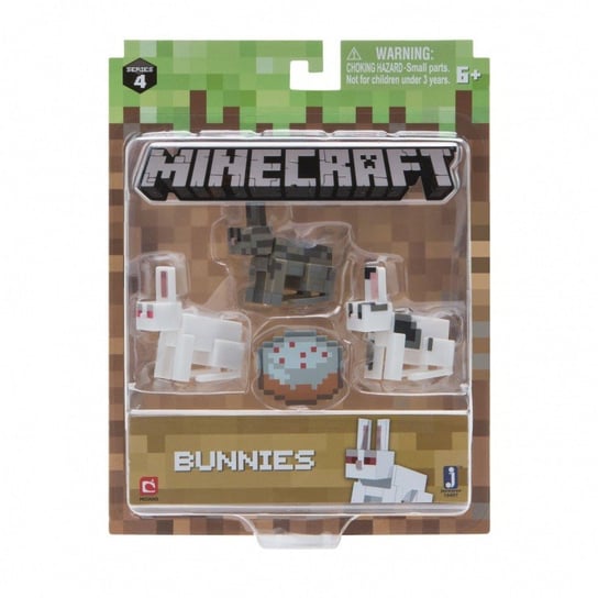 Minecraft, figurki Zestaw królików TM Toys