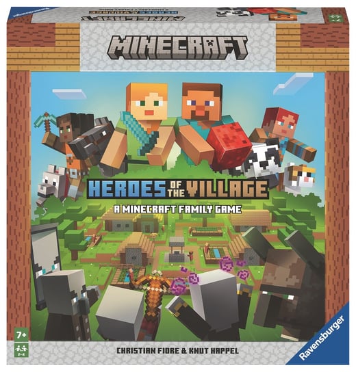 Minecraft, gra kooperacyjna dla dzieci - Uratuj wioskę, Ravensburger Ravensburger