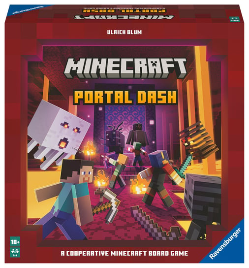 Minecraft, gra planszowa Portal Dash Ravensburger