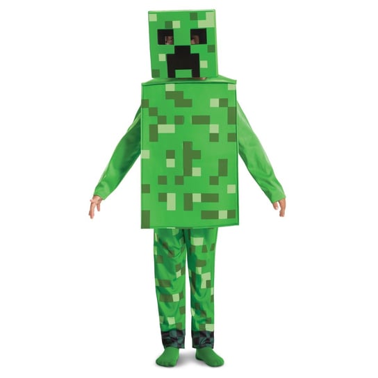 Minecraft, kostium creeper 7-8 lat, przebranie, mojang Mojang