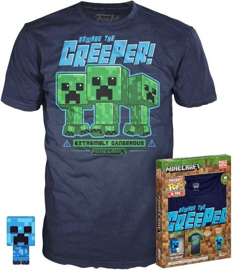 minecraft - pocket pop - charged creeper + tee (m) Inna marka