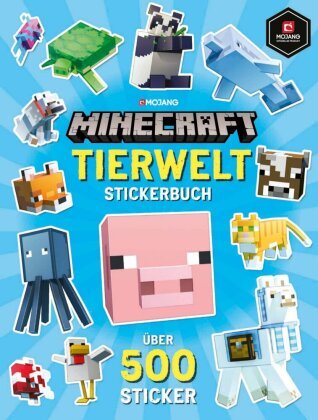 Minecraft Tierwelt Stickerbuch Schneiderbuch
